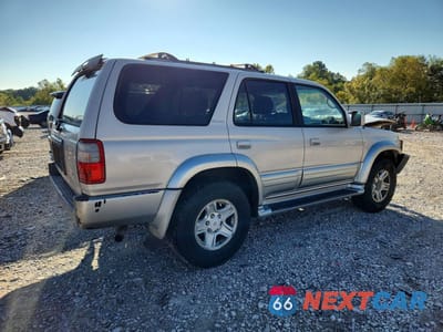 Trzecie zdjęcie samochodu z tyłu: 2000 TOYOTA 4RUNNER LIMITED VIN:JT3GN87R6Y0156188 - miniatura