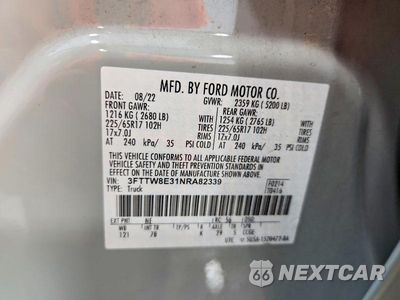Zdjęcie 13 z 13 samochodu: 2022 FORD MAVERICK XL VIN:3FTTW8E31NRA82339 - miniatura