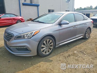 2017 HYUNDAI SONATA SPORT 5NPE34AF6HH555489 - główne zdjęcie licytacji z USA - miniatura