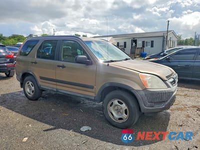 Czwarte zdjęcie samochodu z boku: 2004 HONDA CR-V LX VIN:SHSRD78474U229738 - miniatura