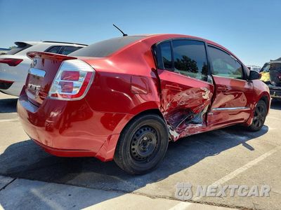 Trzecie zdjęcie samochodu z tyłu: 2012 NISSAN SENTRA 2.0 VIN:3N1AB6AP5CL777281 - miniatura
