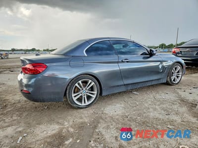 Trzecie zdjęcie samochodu z tyłu: 2018 BMW 430I VIN:WBA4Z1C54JEC70065 - miniatura