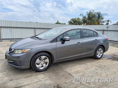 2013 HONDA CIVIC LX 19XFB2F54DE247926 - główne zdjęcie licytacji z USA - miniatura