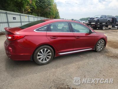 Trzecie zdjęcie samochodu z tyłu: 2015 HYUNDAI SONATA SPORT VIN:5NPE34AF2FH225233 - miniatura