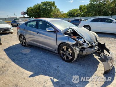 Czwarte zdjęcie samochodu z boku: 2014 HYUNDAI ELANTRA SPORT VIN:KMHDH4AHXEU175132 - miniatura