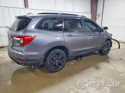 Trzecie zdjęcie samochodu z tyłu: 2022 HONDA PILOT SE VIN:5FNYF6H29NB028317 - miniatura