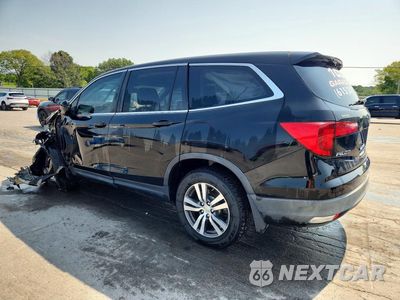 Drugie zdjęcie samochodu z przodu: 2017 HONDA PILOT EXL VIN:5FNYF5H50HB012709 - miniatura