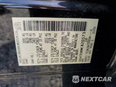 Zdjęcie 13 z 13 samochodu: 2021 NISSAN ROGUE SL VIN:5N1AT3CB0MC820573 - miniatura