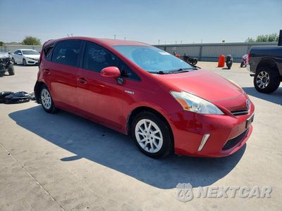 Czwarte zdjęcie samochodu z boku: 2014 TOYOTA PRIUS V TWO VIN:JTDZN3EU1EJ003741 - miniatura