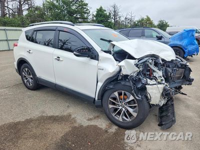 Czwarte zdjęcie samochodu z boku: 2018 TOYOTA RAV4 HYBRID XLE VIN:JTMRJREV1JD165238 - miniatura