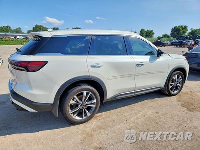 Trzecie zdjęcie samochodu z tyłu: 2023 INFINITI QX60 LUXE VIN:5N1DL1FS0PC361725 - miniatura
