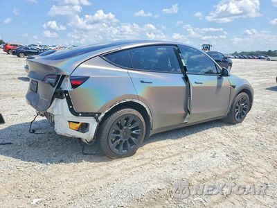 Trzecie zdjęcie samochodu z tyłu: 2022 TESLA MODEL Y VIN:7SAYGDEE4NA016883 - miniatura