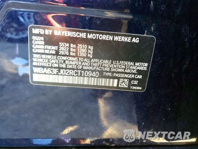 Zdjęcie 12 z 12 samochodu: 2024 BMW 540 XI VIN:WBA63FJ02RCT10940 - miniatura