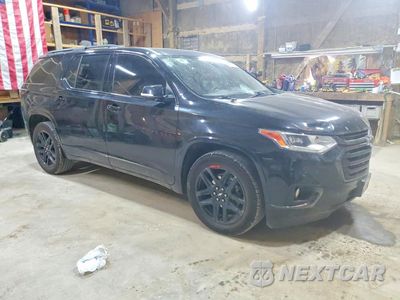Czwarte zdjęcie samochodu z boku: 2021 CHEVROLET TRAVERSE PREMIER VIN:1GNEVKKW3MJ232183 - miniatura