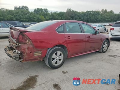 Trzecie zdjęcie samochodu z tyłu: 2010 CHEVROLET IMPALA LT VIN:2G1WB5EK8A1101457 - miniatura