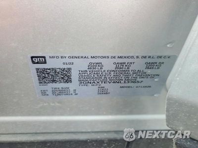 Zdjęcie 13 z 13 samochodu: 2022 CHEVROLET EQUINOX LT VIN:3GNAXTEV4NL133657 - miniatura