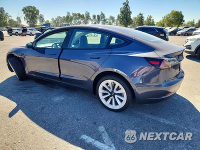Drugie zdjęcie samochodu z przodu: 2022 TESLA MODEL 3 VIN:5YJ3E1EB5NF325864 - miniatura