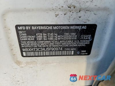 Zdjęcie 13 z 13 samochodu: 2018 BMW X1 XDRIVE28I VIN:WBXHT3C34J5F90974 - miniatura