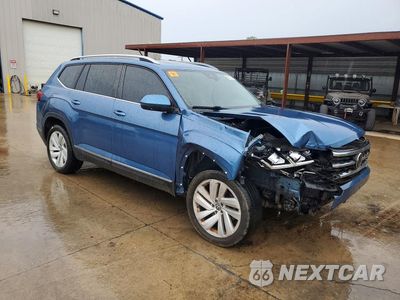 Czwarte zdjęcie samochodu z boku: 2021 VOLKSWAGEN ATLAS SEL VIN:1V2ER2CA0MC529981 - miniatura