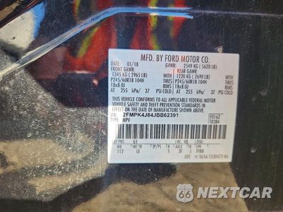 Zdjęcie 13 z 13 samochodu: 2018 FORD EDGE SEL VIN:2FMPK4J84JBB62391 - miniatura