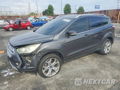 2017 FORD ESCAPE TITANIUM 1FMCU0J93HUD66467 - główne zdjęcie licytacji z USA - miniatura