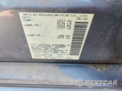 Zdjęcie 12 z 12 samochodu: 2016 NISSAN ALTIMA 2.5 S VIN:1N4AL3APXGC259473 - miniatura
