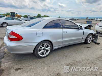Trzecie zdjęcie samochodu z tyłu: 2007 MERCEDES-BENZ CLK 350 VIN:WDBTJ56H97F218058 - miniatura