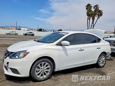 2019 NISSAN SENTRA SV 3N1AB7AP9KY336406 - główne zdjęcie licytacji z USA - miniatura