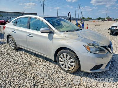 Czwarte zdjęcie samochodu z boku: 2017 NISSAN SENTRA S VIN:3N1AB7AP3HY260397 - miniatura