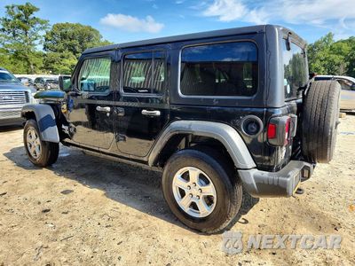 Drugie zdjęcie samochodu z przodu: 2018 JEEP WRANGLER UNLIMITED SPORT VIN:1C4HJXDG1JW287427 - miniatura