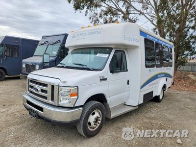 Drugie zdjęcie samochodu z przodu: 2017 FORD E350 SHUTTLE BUS VIN:1FDEE3FS7HDC13805 - miniatura