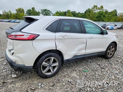 Trzecie zdjęcie samochodu z tyłu: 2019 FORD EDGE SEL VIN:2FMPK3J90KBC17598 - miniatura