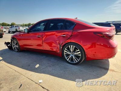 Drugie zdjęcie samochodu z przodu: 2023 INFINITI Q50 SENSORY VIN:JN1EV7CP3PM511247 - miniatura
