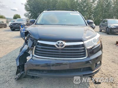 Piąte zdjęcie samochodu w środku: 2015 TOYOTA HIGHLANDER XLE VIN:5TDJKRFH0FS122881 - miniatura