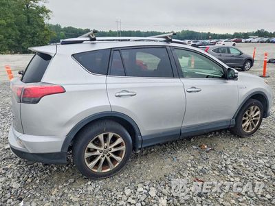 Trzecie zdjęcie samochodu z tyłu: 2016 TOYOTA RAV4 HV LIMITED VIN:JTMDJREV9GD055489 - miniatura