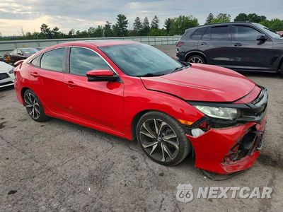 Czwarte zdjęcie samochodu z boku: 2017 HONDA CIVIC SI VIN:2HGFC1E57HH701459 - miniatura