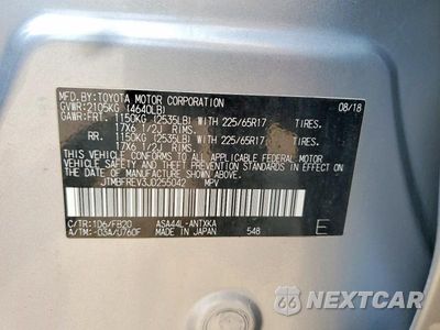 Zdjęcie 13 z 13 samochodu: 2018 TOYOTA RAV4 LE VIN:JTMBFREV3JD255042 - miniatura