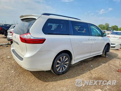Trzecie zdjęcie samochodu z tyłu: 2020 TOYOTA SIENNA LIMITED PREMIUM 7-PASSENGER VIN:5TDDZ3DC4LS238979 - miniatura