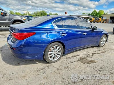 Trzecie zdjęcie samochodu z tyłu: 2016 INFINITI Q50 RED SPORT 400 VIN:JN1FV7ARXGM450083 - miniatura