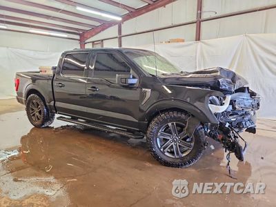 Czwarte zdjęcie samochodu z boku: 2021 FORD F150 SUPERCREW VIN:1FTEW1CP0MFC62686 - miniatura