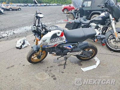 Trzecie zdjęcie samochodu z tyłu: 2023 HONDA GROM A VIN:MLHJC9252P5100992 - miniatura