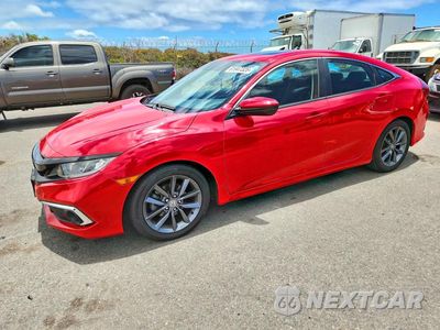 2019 HONDA CIVIC EX JHMFC1F32KX002799 - główne zdjęcie licytacji z USA - miniatura