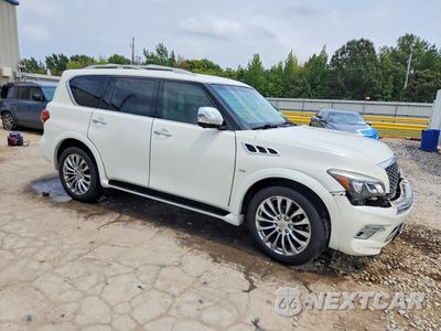 Czwarte zdjęcie samochodu z boku: 2015 INFINITI QX80 BASE VIN:JN8AZ2NF1F9571234 - miniatura