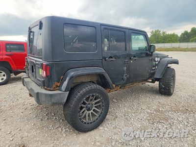 Trzecie zdjęcie samochodu z tyłu: 2007 JEEP WRANGLER SAHARA VIN:1J4GA59107L185853 - miniatura