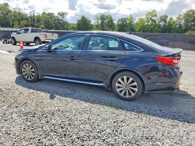 Drugie zdjęcie samochodu z przodu: 2017 HYUNDAI SONATA SPORT VIN:5NPE34AF3HH441143 - miniatura