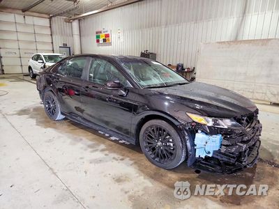 Czwarte zdjęcie samochodu z boku: 2019 TOYOTA CAMRY SE VIN:4T1B11HK1KU280665 - miniatura