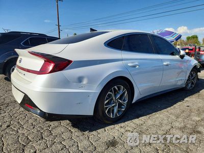 Trzecie zdjęcie samochodu z tyłu: 2022 HYUNDAI SONATA SEL VIN:KMHL64JAXNA242690 - miniatura