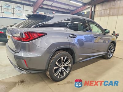 Trzecie zdjęcie samochodu z tyłu: 2018 LEXUS RX 450H BASE VIN:2T2BGMCA9JC024896 - miniatura