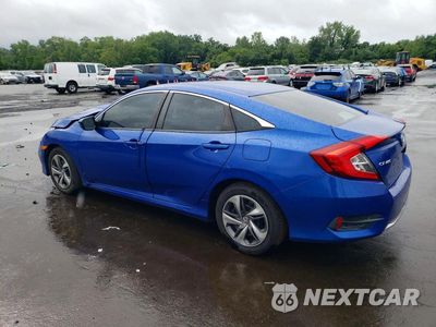 Drugie zdjęcie samochodu z przodu: 2019 HONDA CIVIC LX VIN:2HGFC2F64KH561889 - miniatura