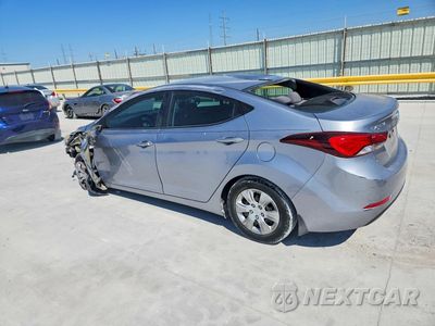Drugie zdjęcie samochodu z przodu: 2016 HYUNDAI ELANTRA SE VIN:5NPDH4AE5GH755895 - miniatura